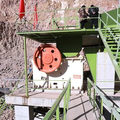 The Honduras 100Tph Granite Stone Production Line